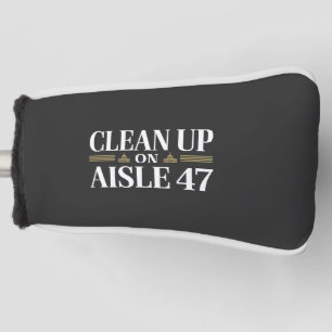 Couvre-club De Golf Nettoyer l'Humour anti-Trump Aisle 47