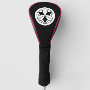 Couvre-club De Golf Neuf feuilles de bambou en cercle