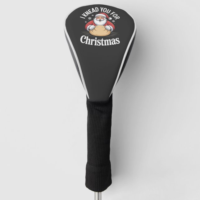 Couvre-club De Golf Noël 2026,  (Devant)