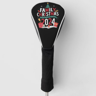 Couvre-club De Golf Noël de famille 2024 Rassembler les souvenirs