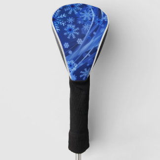 Couvre-club De Golf Noël des Flèches de neige en hiver