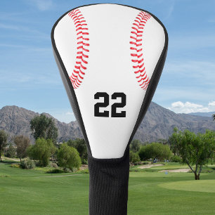 Couvre-club De Golf Nombre ou initiales de Jersey personnalisés du jo
