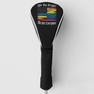 Couvre-club De Golf Nous Le Peuple Veut Dire Tout Le Monde Cadeau Fier