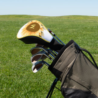 Couvre-club De Golf Noyau de cottage bohème initiale personnalisée