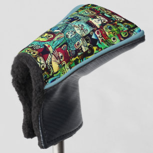 Couvre-club De Golf Nuit étoilée de Van Gogh, 1889 Housse de tête de g