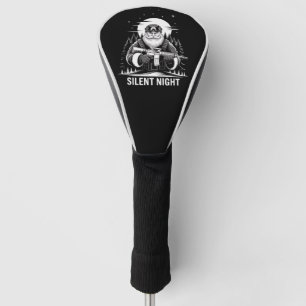 Couvre-club De Golf Nuit silencieuse Santa Noël Vétéran Militaire 