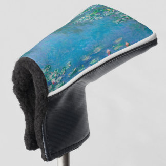 Couvre-club De Golf Nymphéas par Claude Monet Peinture d'art fin