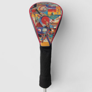 Couvre-club De Golf Oeuvre Abstraite moderne