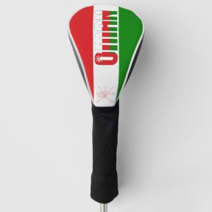 Couvre-club De Golf Oman Drapeau magnifique patriotique