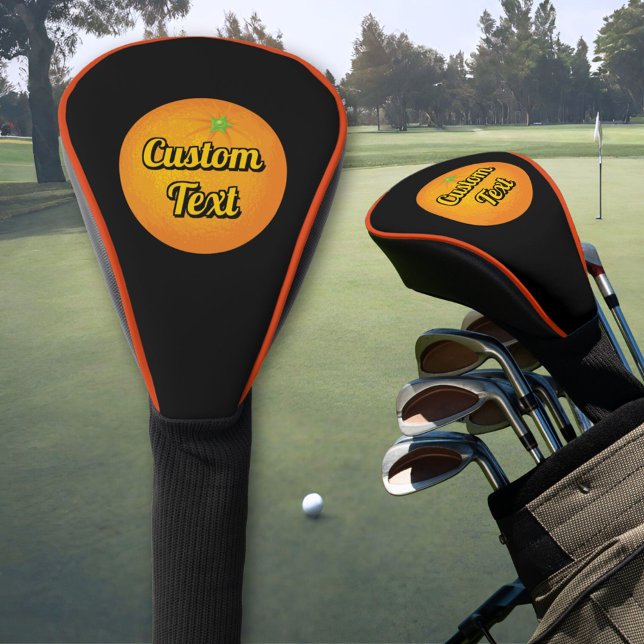 Couvre-club De Golf Orange (Créateur téléchargé)