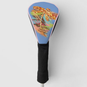 Couvre-club De Golf Orange Splash
