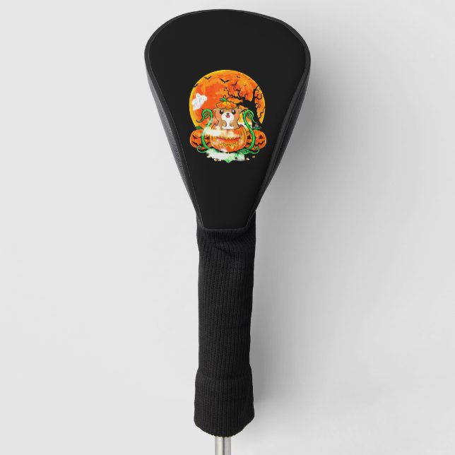 Couvre-club De Golf Otter Joyeux Halloween (Devant)