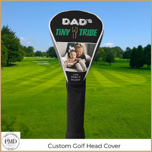 Couvre-club De Golf Pads Minuscule Tribu de golf Photo Fête des pères 