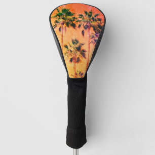 Couvre-club De Golf Palmes tropicales vintages