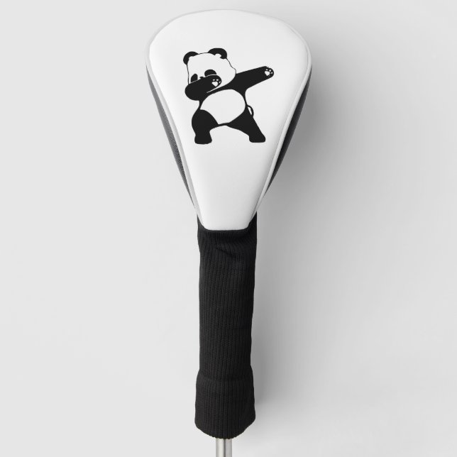 Couvre-club De Golf Panda qui dab  (Devant)
