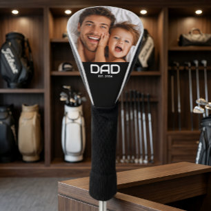 Couvre-club De Golf Papa a établi une photo moderne et audacieuse