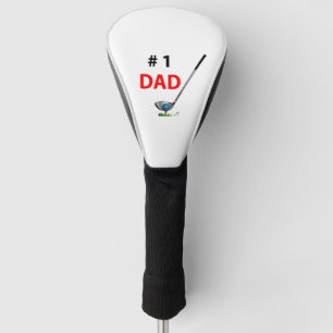 Couvre-club De Golf PAPA du numéro un de GOLF
