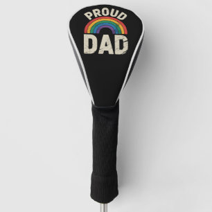 Couvre-club De Golf Papa fier LGBTQ Fierté gay Fierté LGBT allié Fête