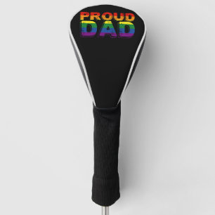 Couvre-club De Golf Papa fière parent LGBT Papa fière de la fierté gay