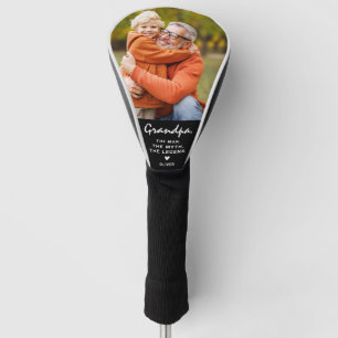 Couvre-club De Golf Papi. L'homme. La légende. La photo