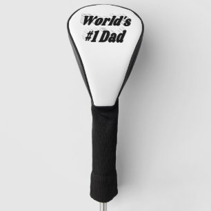 Couvre-club De Golf Papier noir de la tête de golf