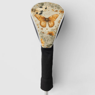 Couvre-club De Golf Papillon Sauvage Vintage (9)