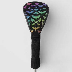Couvre-club De Golf papillons vintages colorés papillons papillons pap