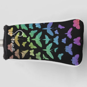 Couvre-club De Golf papillons vintages colorés papillons papillons pap