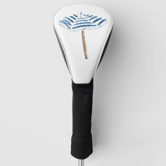 Couvre-club De Golf Parapluie de plage (Devant)