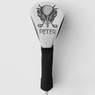 Couvre-club De Golf Parcours de golf personnalisé Ball Tee Club Cadeau