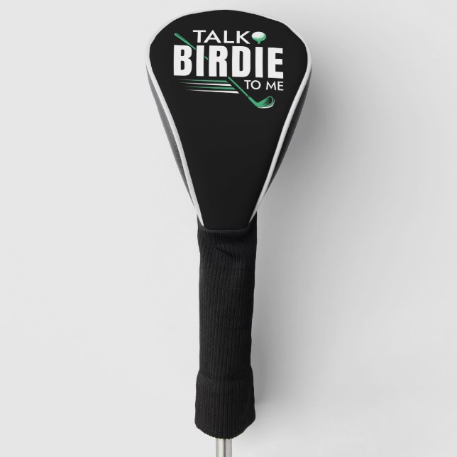 Couvre-club De Golf Parle Birdie à moi (Devant)