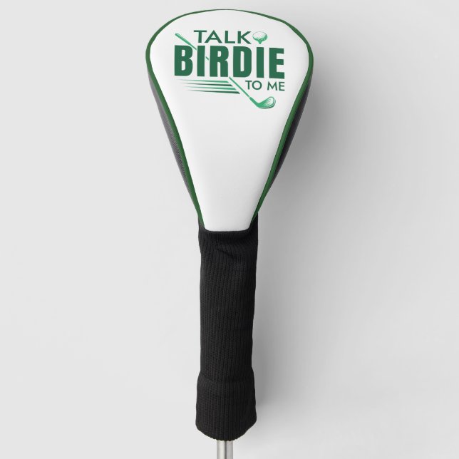 Couvre-club De Golf Parle Birdie à moi (Devant)