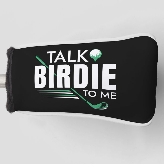 Couvre-club De Golf Parle Birdie à moi (Devant)