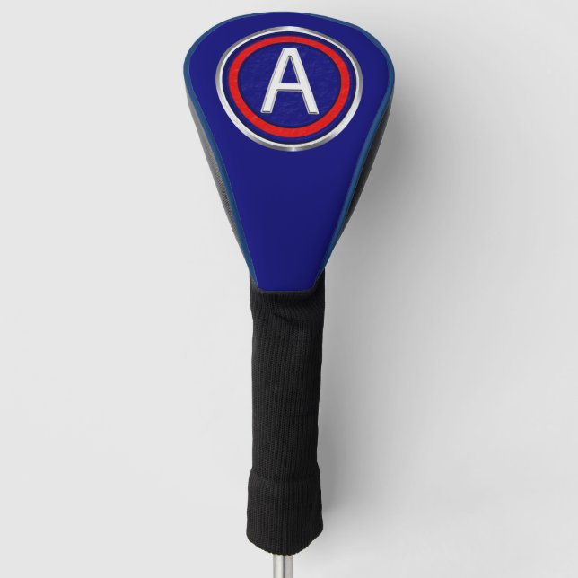 Couvre-club De Golf Patch Iconique de la 3e armée (Devant)