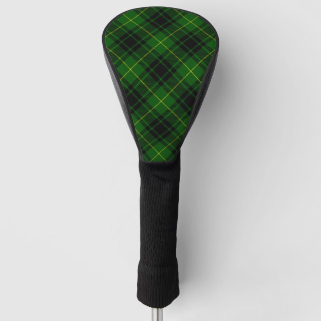 Couvre-club De Golf Pâte verte de tartan MacArthur (Devant)