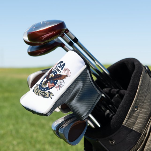 Couvre-club De Golf Patriotic American Eagle 250 Years 1776-2026 (In Situ)