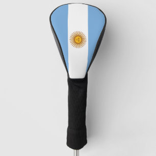 Couvre-club De Golf Patriotique argentin de drapeau de l'Argentine