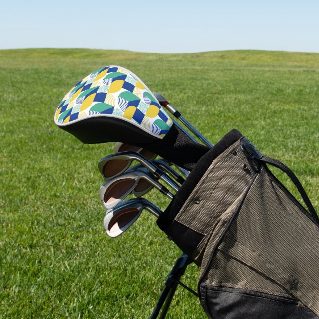 Couvre-club De Golf Patters bleus (In Situ)