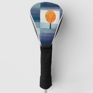 Couvre-club De Golf Paul Klee Messager de l'automne Bleu Moderne Abstr