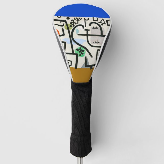 Couvre-club De Golf Paul Klee Rich Harbor Expressionnisme abstrait (Devant)