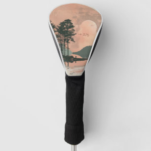 Couvre-club De Golf Paysage Abstrait de Boho (1)