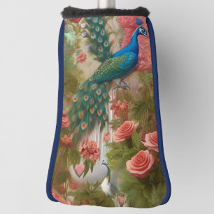 Couvre-club De Golf Peacock en Apricot Jardin Rose