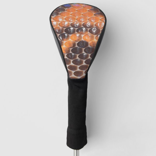 Couvre-club De Golf Peau de serpent (Devant)