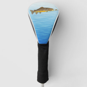 Couvre-club De Golf Pêche de truite Brown