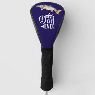 Couvre-club De Golf Pêche papa meilleur papa jamais