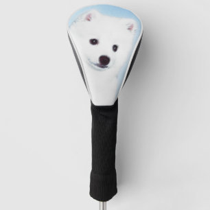 Couvre-club De Golf Peinture américaine de chien Eskimo - Art origina