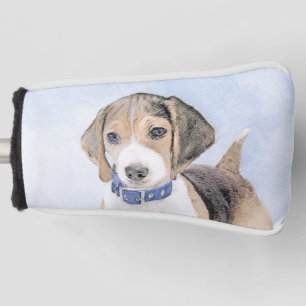 Couvre-club De Golf Peinture beagle - Cute Original Chien Art