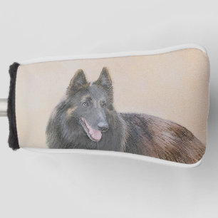 Couvre-club De Golf Peinture belge Tervuren - Cute Original Chien Art