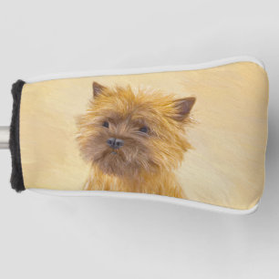 Couvre-club De Golf Peinture de Cairn Terrier - Cute Original Chien Ar