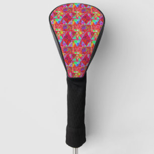 Couvre-club De Golf Peinture de courtepoint de jardin coloré avec Hydr